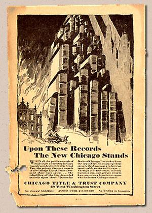 Sobre estos registros se levanta un nuevo Chicago.